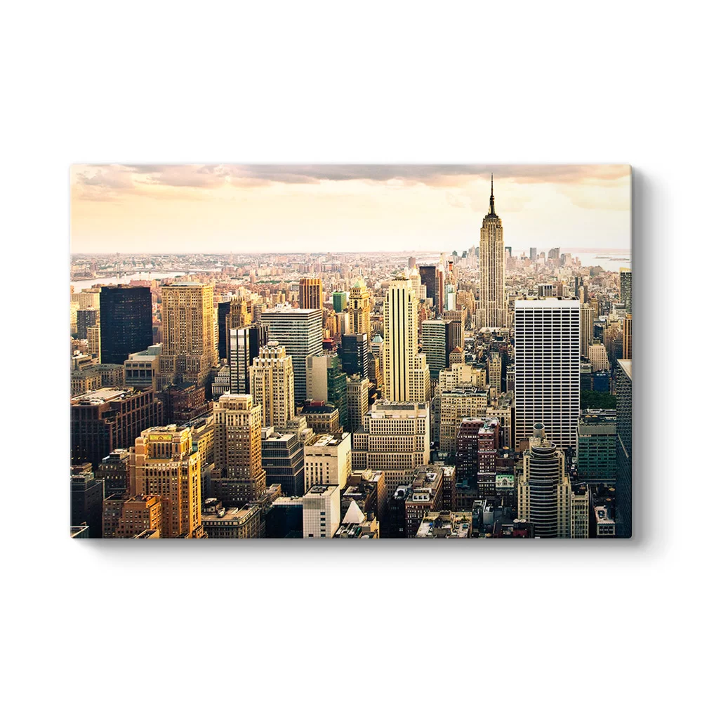 New York Manzarası Tablosu - Model 1